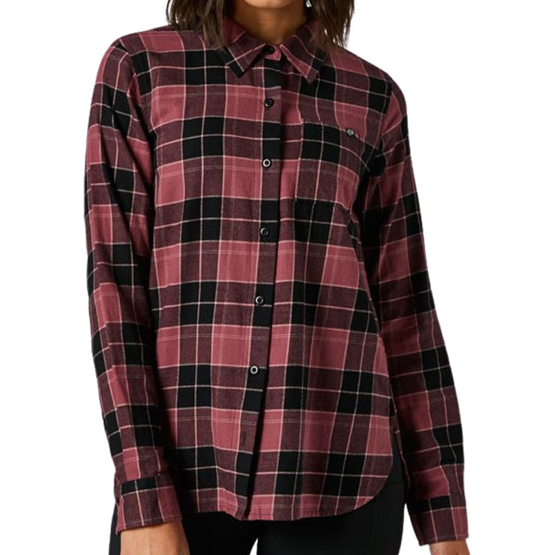 Chemise Femme Fox Racing Pines Flannel Violette