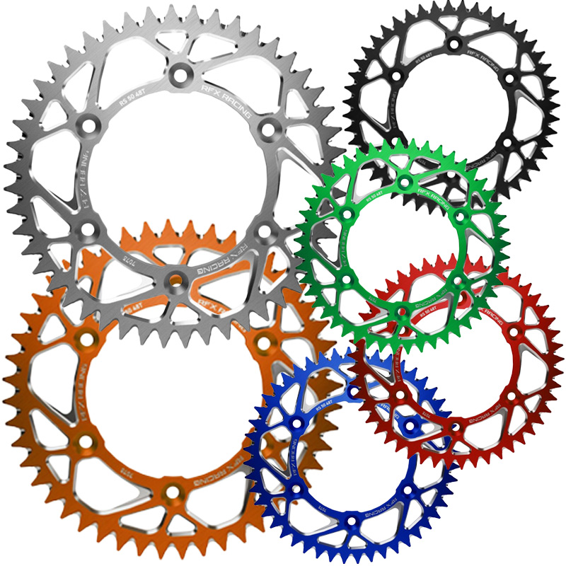 Couronne Alu RFX Anti Boue Pro Elite Anodisée Couleur