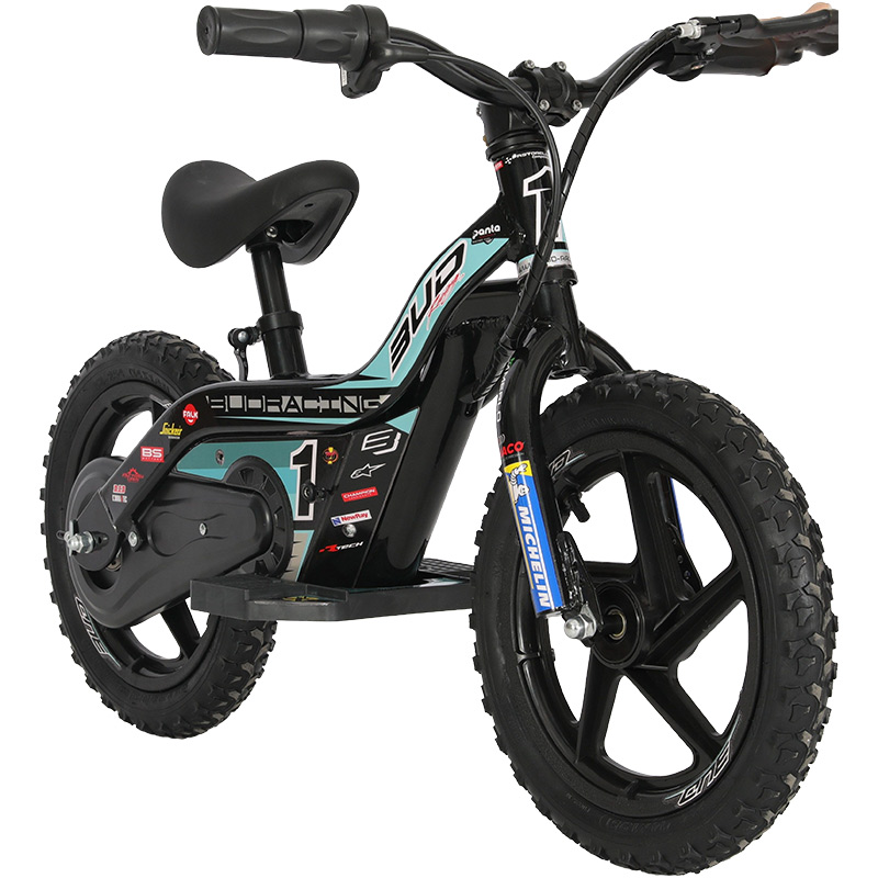 Draisienne Electrique Enfant Bud Racing Bleu Aqua 2025
