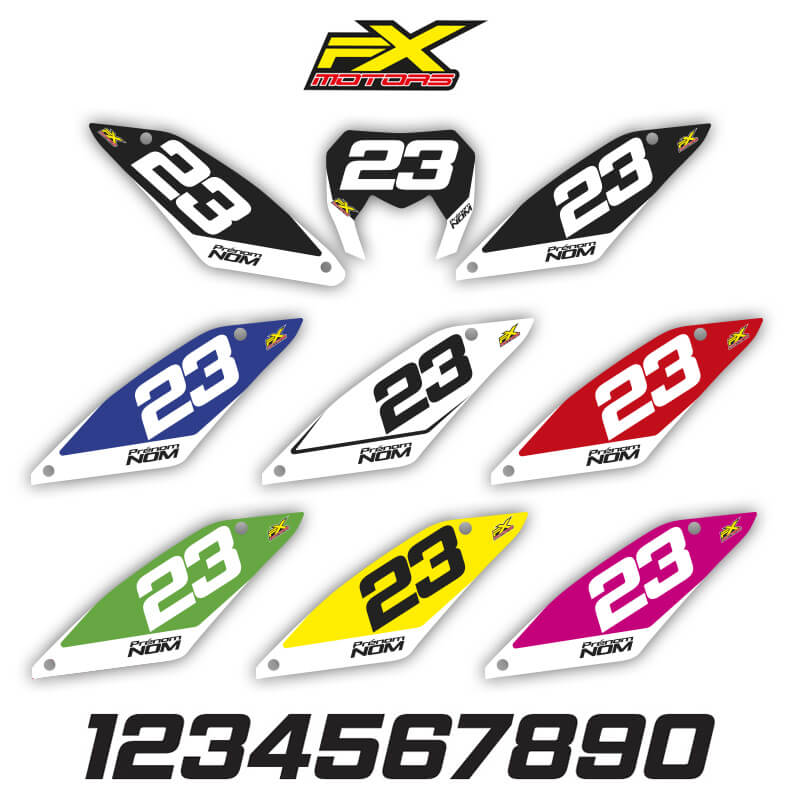 Fonds de Plaques Pure Enduro Perso SHERCO SE/SE-F