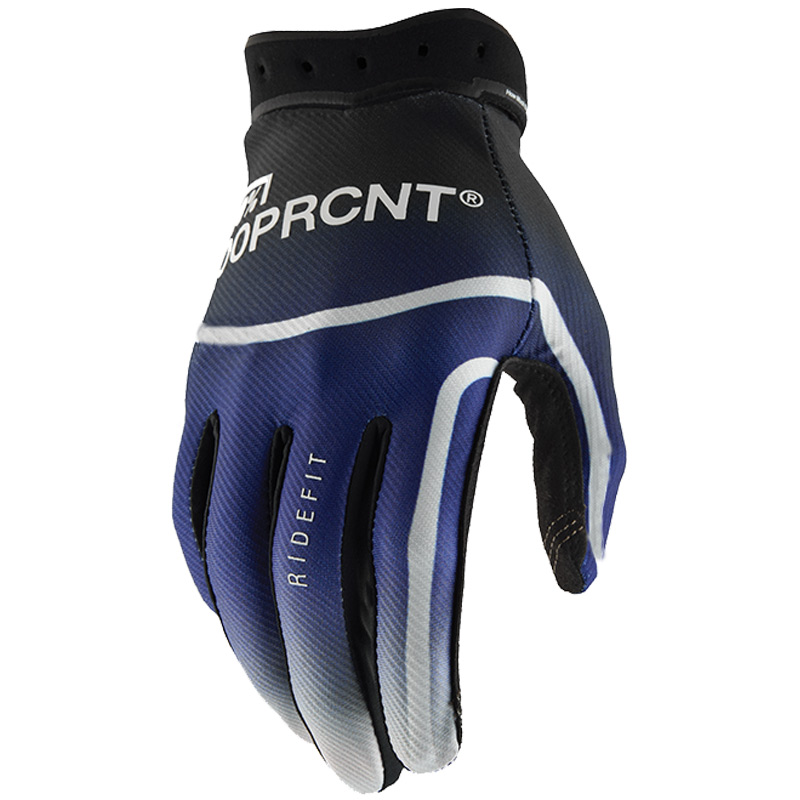 Gants Cross 100% Ridefit Bleu 2026