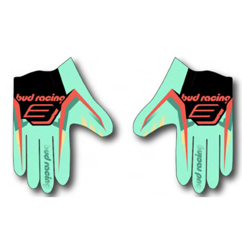 Gants Cross Bud Racing Champions Vert/Orange 2026