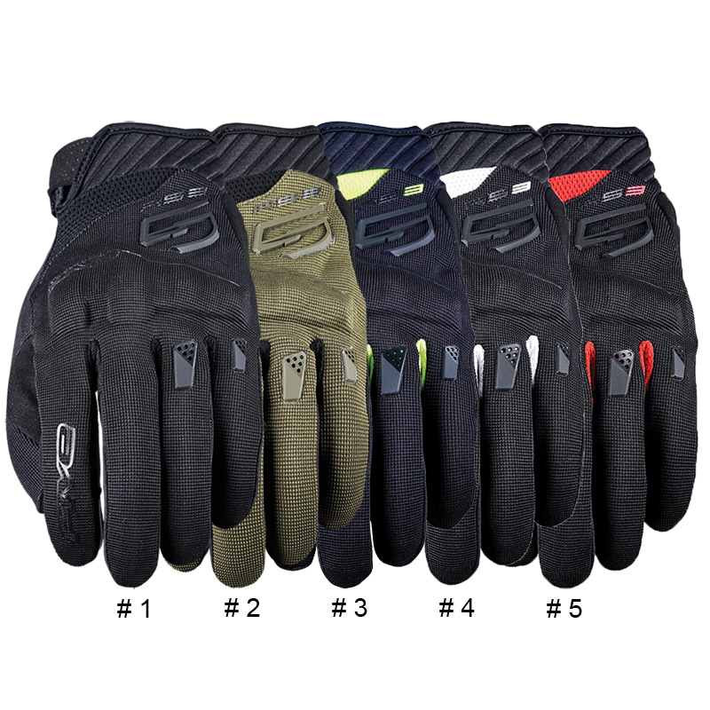 Gants Enduro Five RS3 Evo Homologués CE KP1 2022