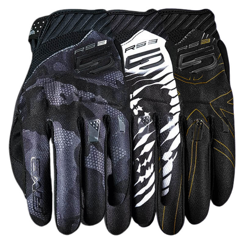 Gants Enduro Five RS3 Evo Graphics Homologués CE KP1 2022