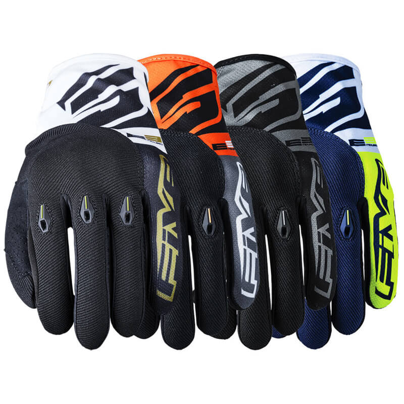 Gants Enduro Five E3 Evo Homologués CE KP1