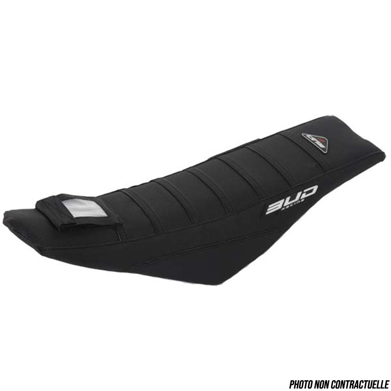 Housse de selle BUD Full Traction avec Pochette Enduro pour KTM