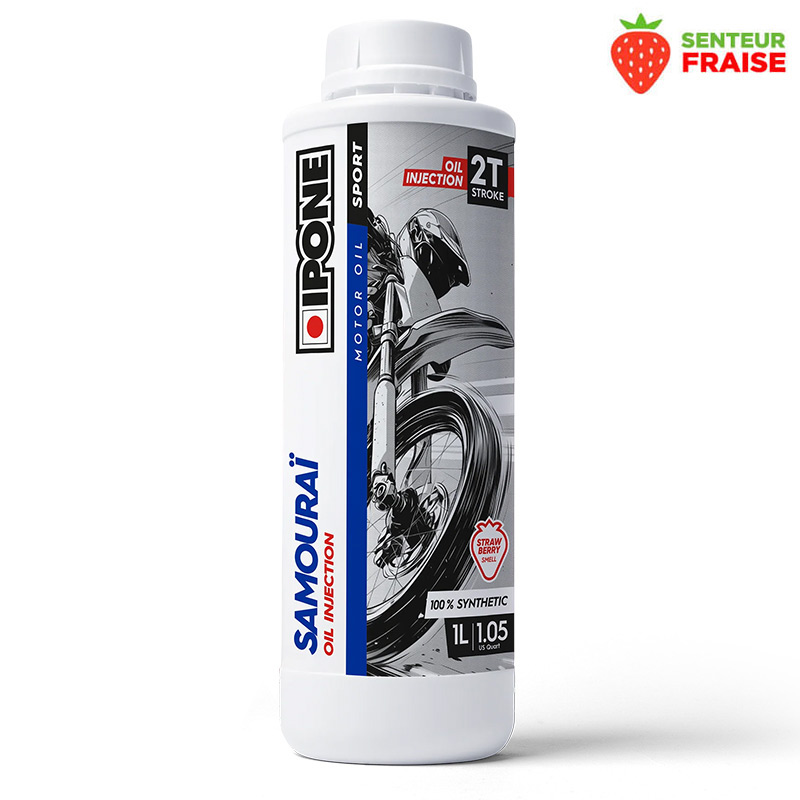 Huile IPONE SAMOURAI RACING Injection Senteur Fraise