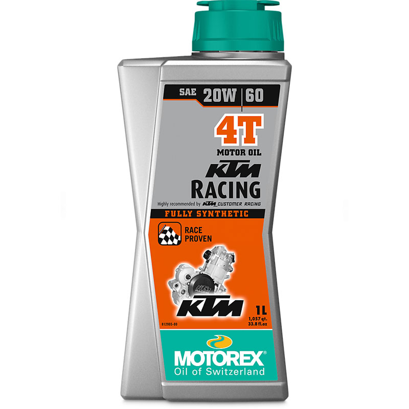 Huile MOTOREX KTM Racing 4T - 20W60
