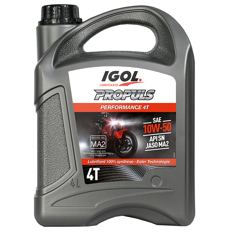 Huile Moteur 4T IGOL Propuls Performance 4L - 10W50