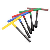 Jeu de 5 Clés Compact en T Multicolor - WRENCH HEAD