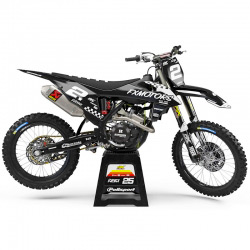 Kit Déco Perso FX MOTORS Classic Black KTM SX/SXF