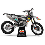 Kit Déco Perso FX MOTORS Purestar Gris KTM EXC/EXC-F