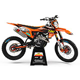 Kit Déco Perso FX MOTORS Purestar Orange KTM SX/SXF