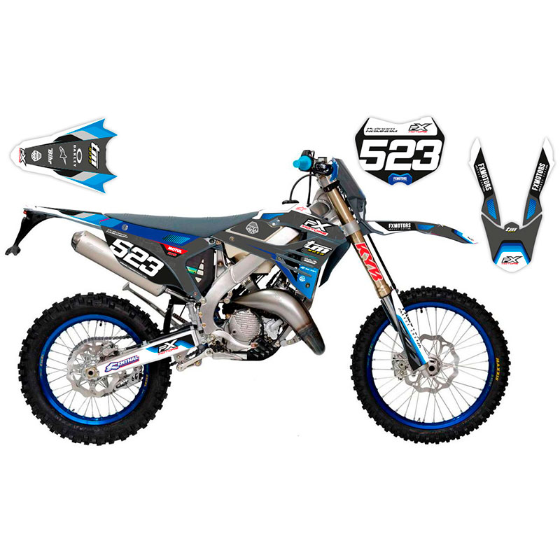 Kit Déco Perso FX MOTORS Race TM Enduro