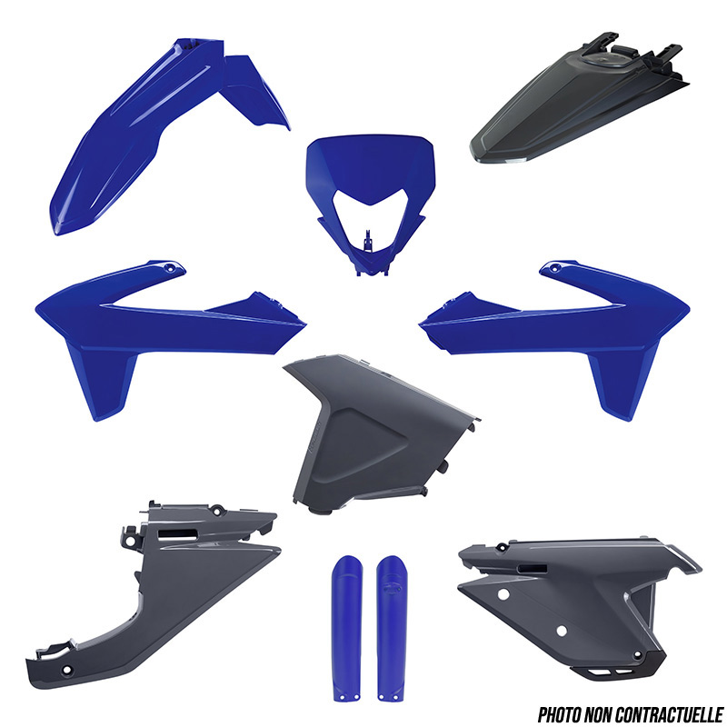 Kit Plastiques Complet POLISPORT pour SHERCO