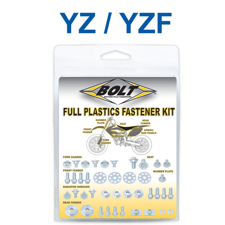 Kit Visserie Complet Plastiques BOLT - YAMAHA YZ/YZF
