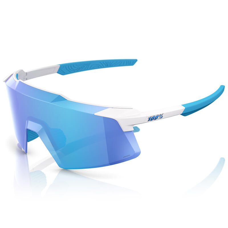 Lunettes de Soleil Sport 100% Aerocraft Bleu - Ecran Hiper