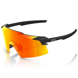 Lunettes de Soleil Sport 100% Aerocraft Noir - Ecran Hiper
