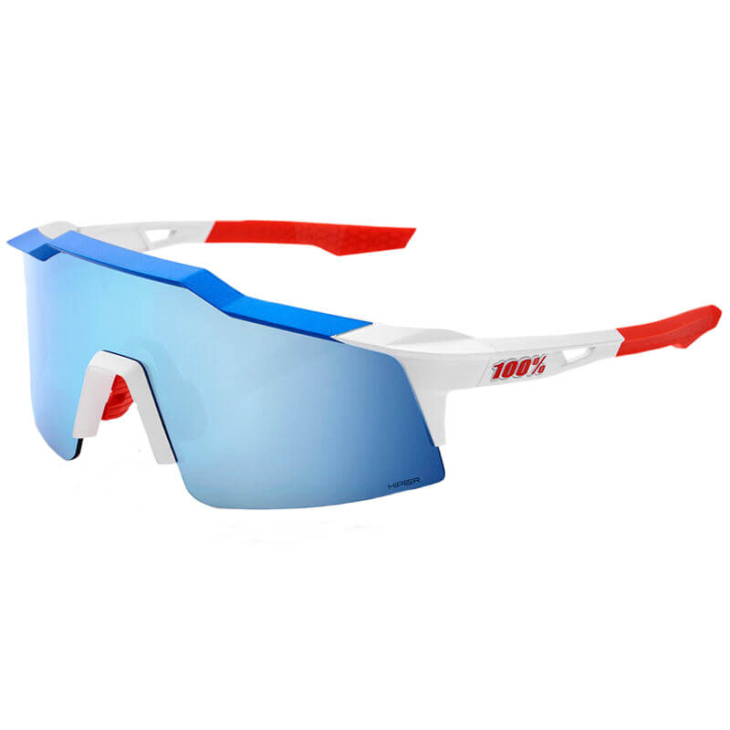 Lunettes de Soleil Sport 100% SpeedcraftSL Patriot - Ecran Hiper