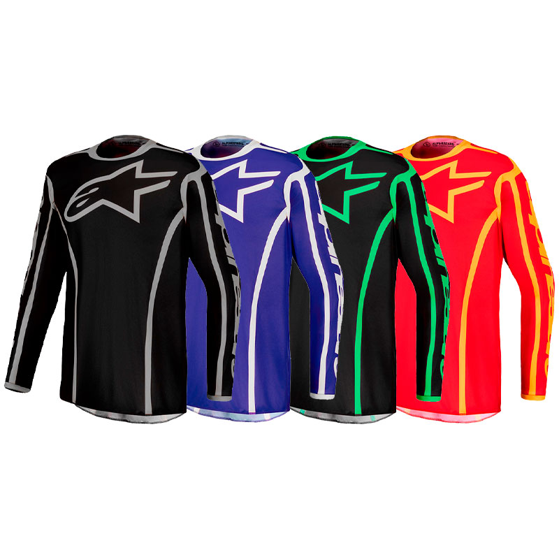 Maillot Cross Alpinestars Fluid Apex V2 2027