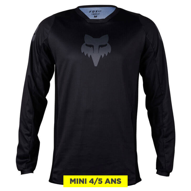 Maillot Cross Enfant Fox Racing 180 Blackout 4/5 Ans 2025