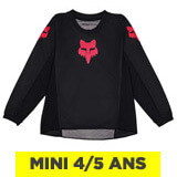 Maillot Cross Enfant Fille Fox Racing 180 Blackout 4/5 Ans 2025