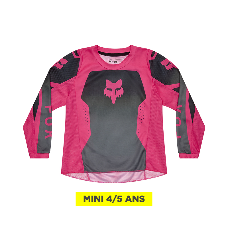 Maillot Cross Enfant Fille Fox Racing 180 Shield 4/5 Ans 2026