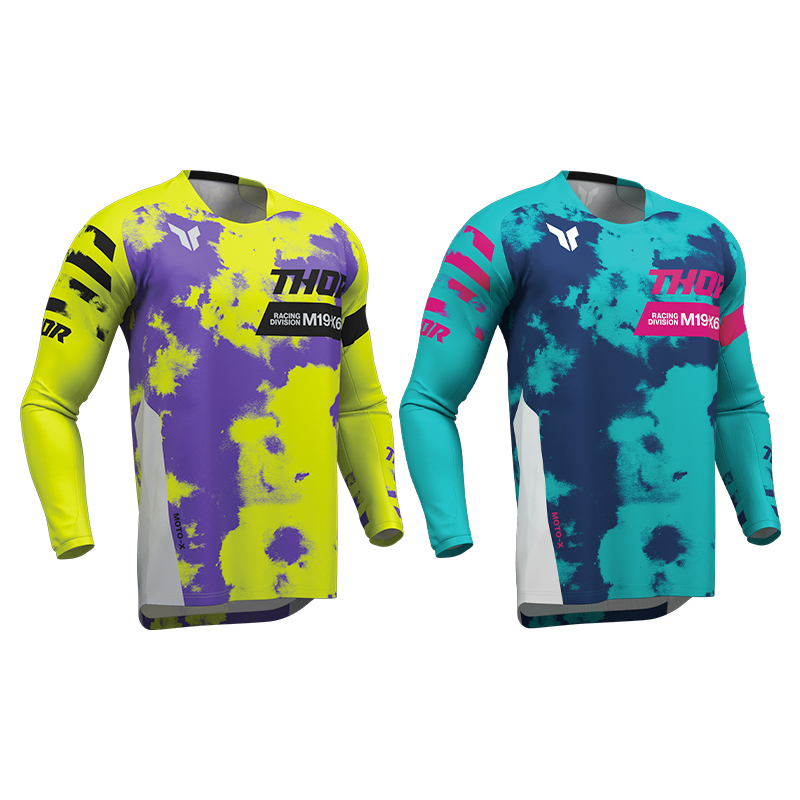 Maillot Cross Enfant THOR MX Launchmode Bleach 2026