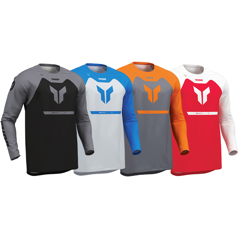 Maillot Cross Enfant THOR MX Ridemode Menace 2026
