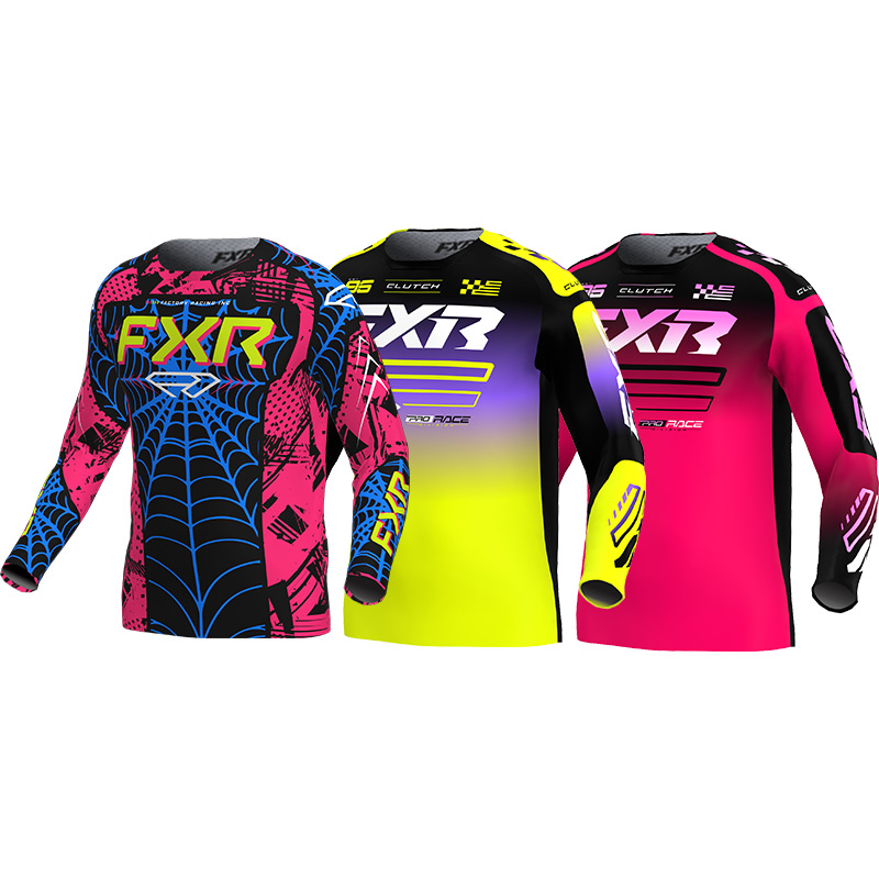 Maillot Cross Enfant FXR Racing Clutch 2026