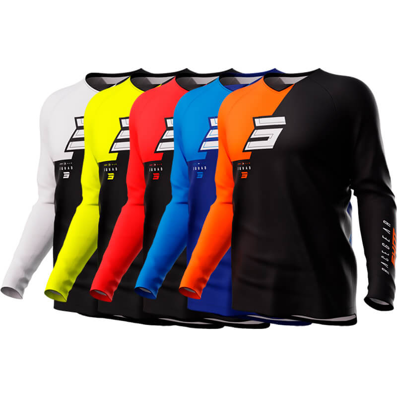 Maillot moto cross Enfant Shot 2024 Draw Rush