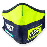 Masque Covid-19 FX MOTORS Catégorie 1 Racing Team Jaune Fluo