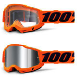 Masque Cross 100% Accuri 2 Orange 2023