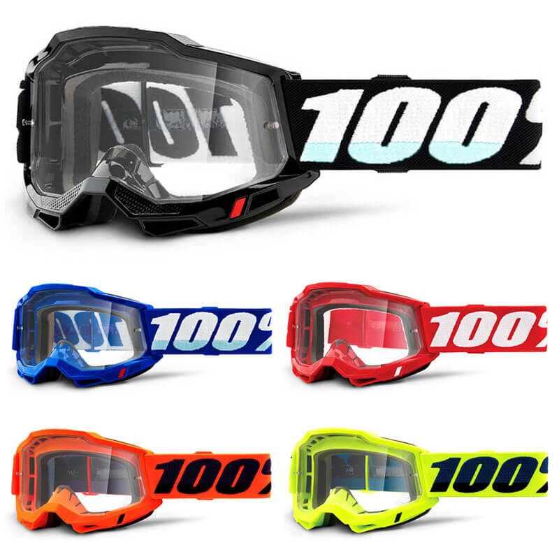 Masque Cross 100% Racecraft 2 Jaune Fluo - FX MOTORS