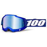 Masque Cross 100% Accuri 2 - Ecran Miroir Bleu