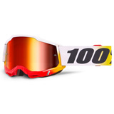 Masque Cross 100% Accuri 2 Torken  - Ecran Miroir Rouge