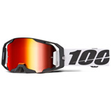 Masque Cross 100% Armatic Caldwell - Ecran Miroir Rouge