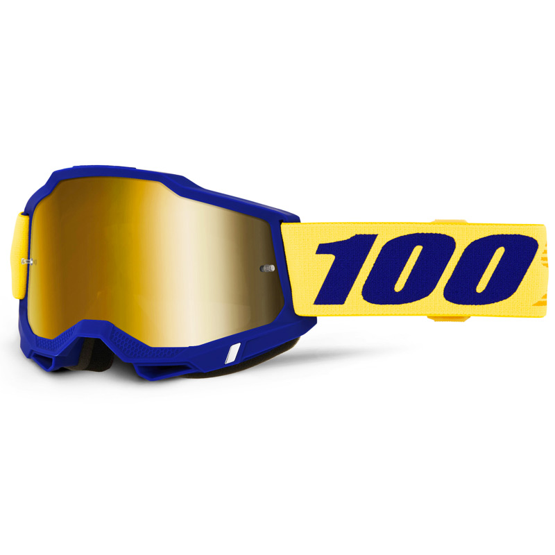 Masque Cross 100% Accuri 2 Desoto - Ecran Miroir Gold