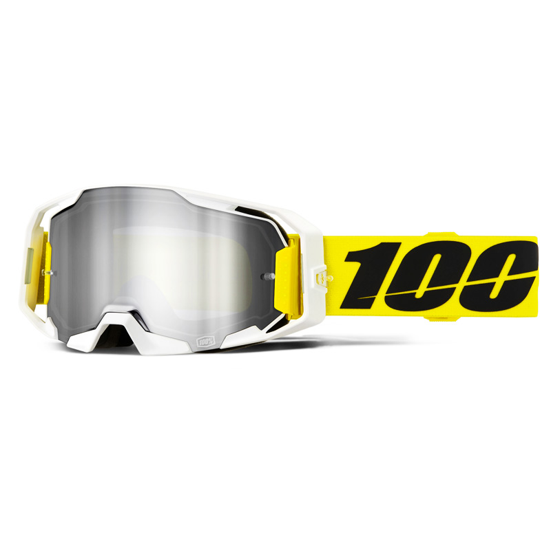 Masque Cross 100% Armatic Valera - Ecran Miroir Silver