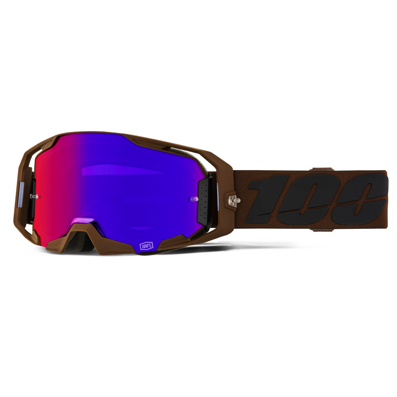 Masque Cross 100% Armatic Salcedo - Ecran Miroir Violet