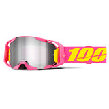 Masque Cross 100% Armatic Snakpak - Ecran Miroir Silver