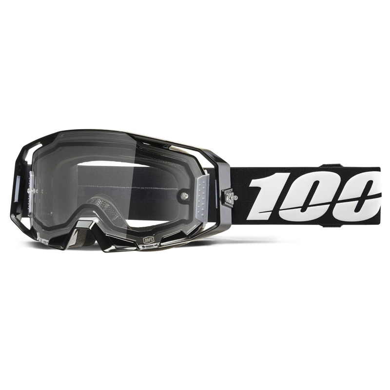 Masque Cross 100% Armatic Enduro Noir - Ecran Clair