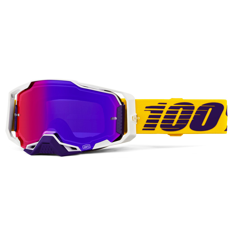 Masque Cross 100% Armega Difenbak - Ecran Mirror Violet