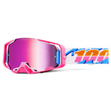 Masque Cross 100% Armega HiPER LeFreak - Ecran Mirror Rose