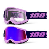 Masque Cross 100% Strata 2 Violet