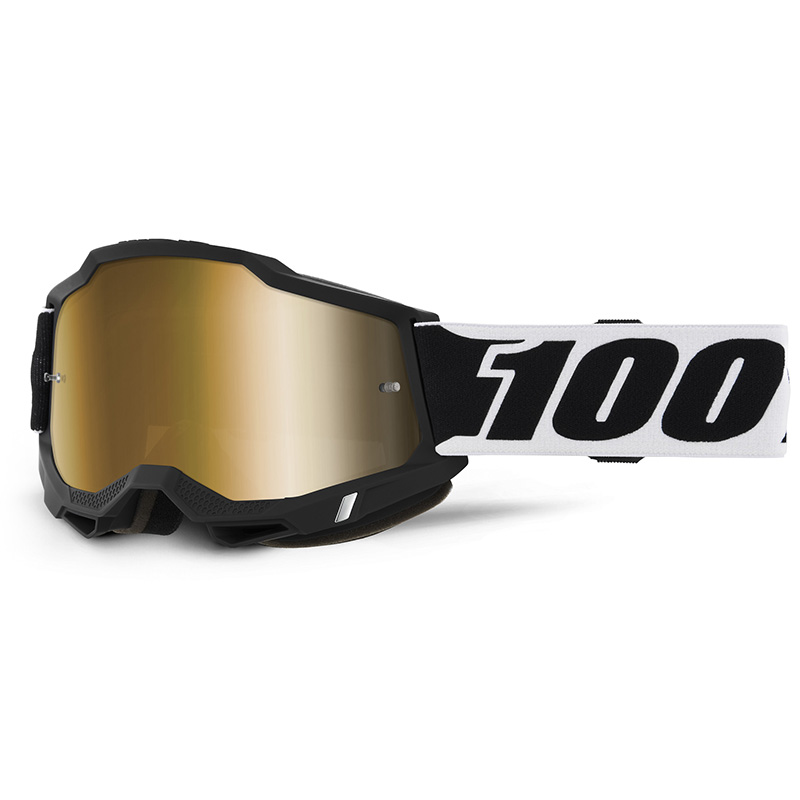 Masque Cross 100% Accuri 2 Blck001 - Ecran Miroir