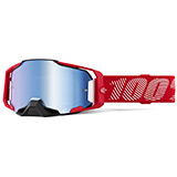 Masque Cross 100% Armega M1 - Ecran Miroir Bleu