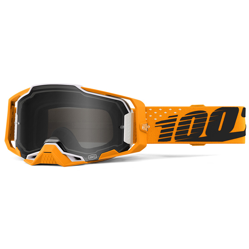 Masque Cross 100% Armega Invicto - Ecran Miroir Noir