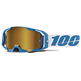 Masque Cross 100% Armatic Tuckwell - Ecran Miroir Or