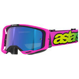 Masque Cross Alpinestars Vision 8 Vista - Ecran Miroir Bleu